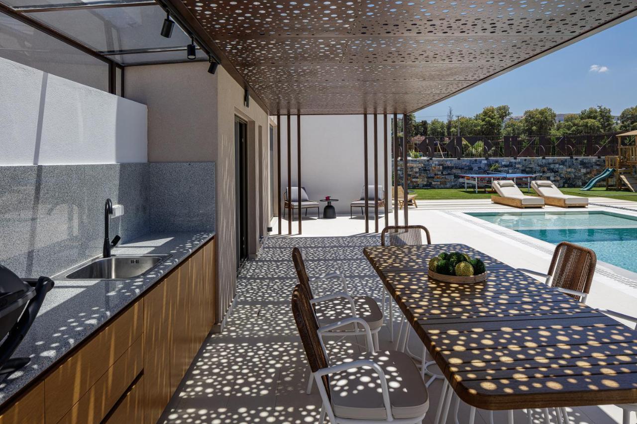 Terrazzo Luxury Villas Pigianos Kampos  Exteriér fotografie