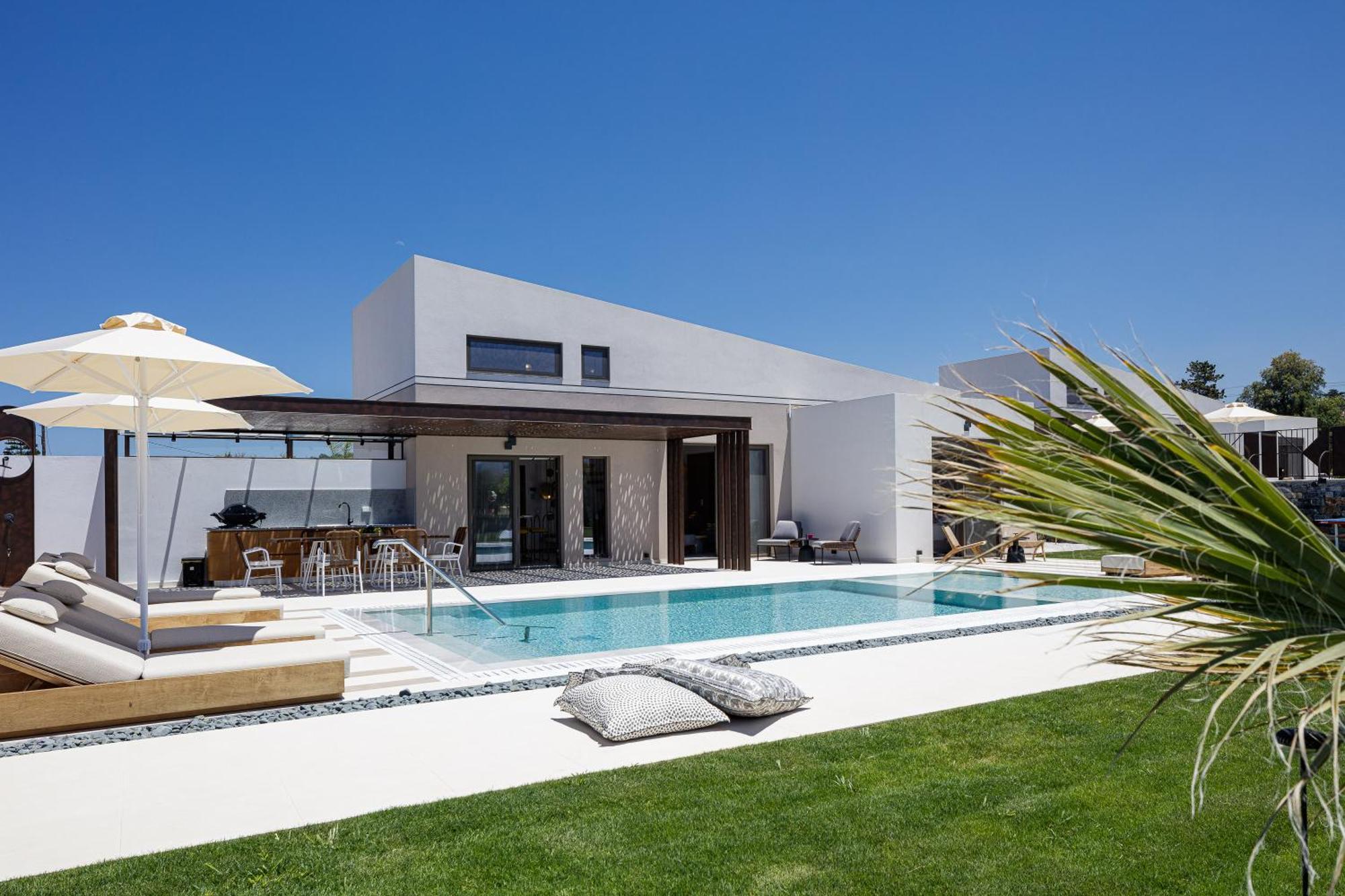 Terrazzo Luxury Villas Pigianos Kampos  Exteriér fotografie