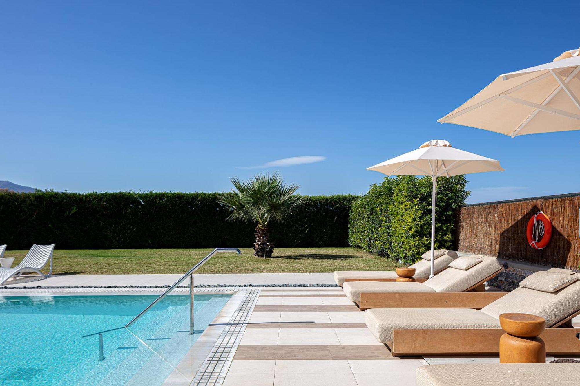Terrazzo Luxury Villas Pigianos Kampos  Exteriér fotografie